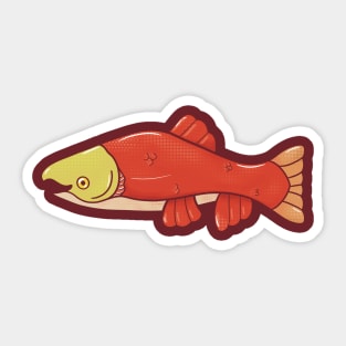 Salmon Sticker